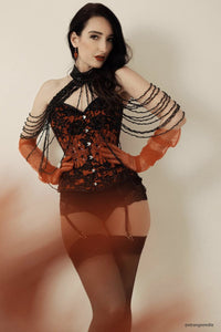 Bellissimo corsetto couture, colore rosso