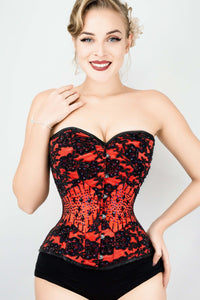 Corset Story C18 Beautiful Red Couture Corset