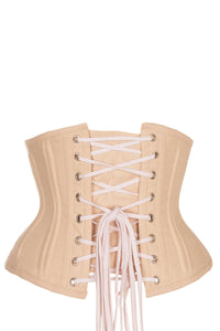 Corsetto Waspie in Cotone Beige