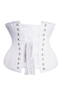 Corsetto sotto seno da sposa, ultra modellante, colore bianco