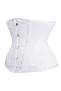 Corsetto sotto seno da sposa, ultra modellante, colore bianco