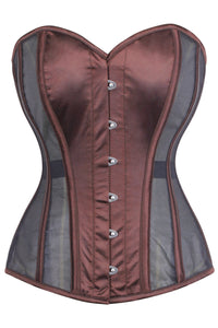 Espresso Undertone Mesh Corset