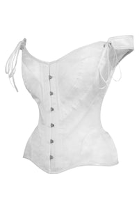 White Sleeved Corset