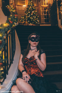 Bellissimo corsetto couture, colore rosso