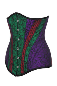 Corset Story BC-018 Multi-coloured Brocade Underbust Longline