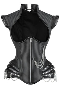 Corset Story WTS530 Pinstripe Underbust Corset