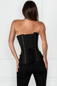 Corset Story WTS604 Lingerie Black Mesh Overbust