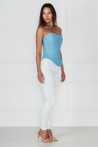 Corset Story WTS808 Historically Inspired 1800-1850 Cotton Overbust Corset