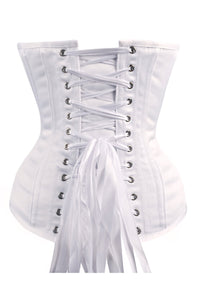 Corset Story CSFT068 Instant Shape White Satin Overbust