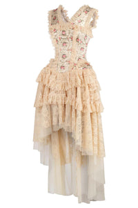 Vintage Lace Reverie Corset Dress