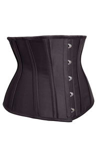 Corsetto sotto seno, stile classico, nero intenso