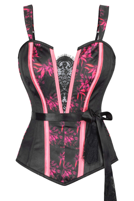 Corset Lingerie Top with Sash
