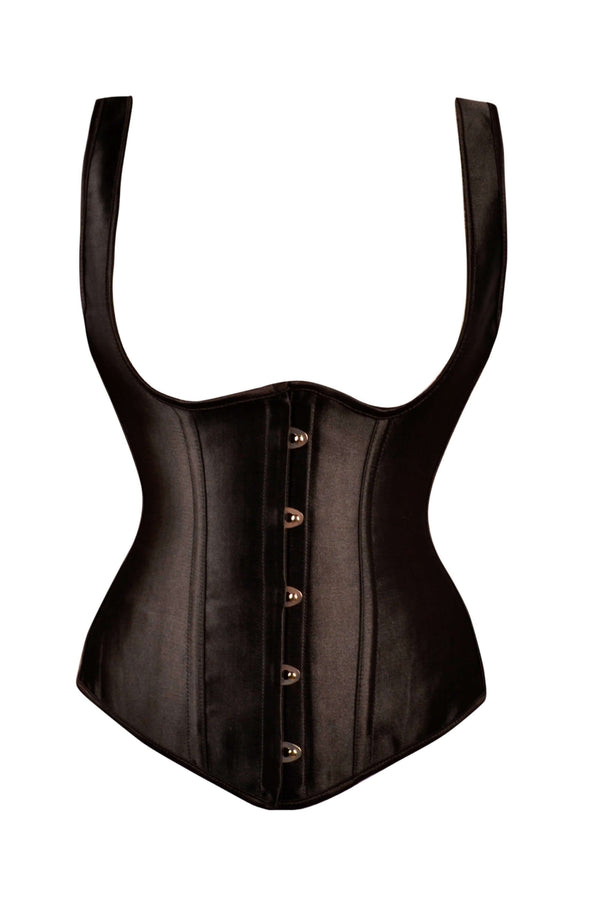 Corsetto Nero Satinato - Cintura - Donna - Accessori - Di Anitedesing - Foto 4
