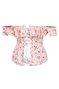 Ditsy Print Corset Top