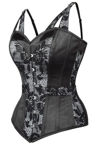 Corset Story FTS104 Gothic Inspired Corset Top with Shoulder Straps
