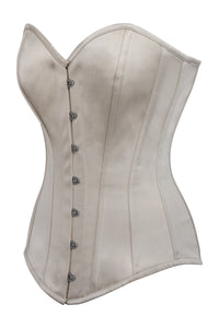 Corset Story TE-008 Champagne Satin Longline Overbust Corset