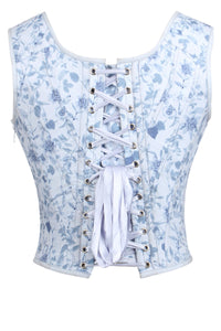 Corset Story WTS803 Historically Inspired Blue Corset Top